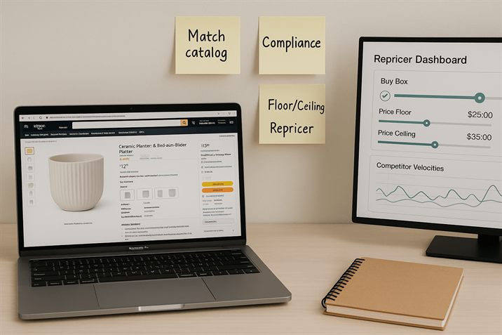 Listing quality and Buy Box pricing strategy