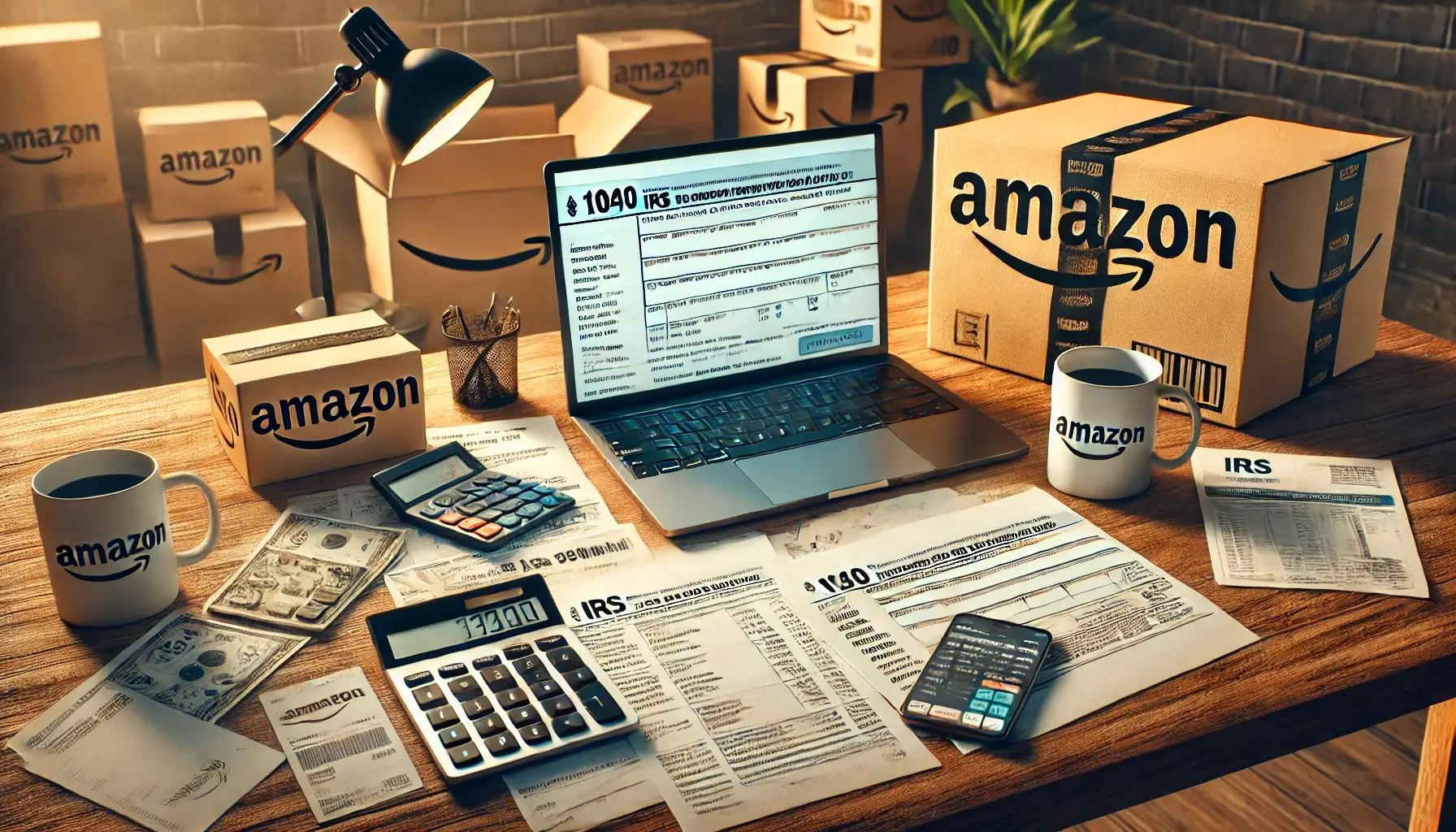 How Do Amazon Businesses File Tax Returns?